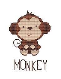 This pattern is in pdf format and consists of an example photo, a floss list, and a. Cross Stitch Baby Patterns Safari Nursery Monkey Xstitch Etsy Cross Stitch Baby Baby Cross Stitch Patterns Nursery Cross Stitch