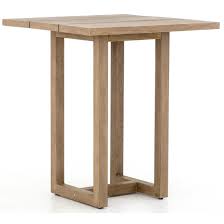 Stapleton Outdoor Bar Table In 2020 Outdoor Pub Table Outdoor Accent Table Outdoor Bar Table