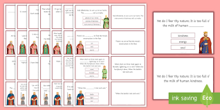 Macbeth quote flashcards for gcse. Macbeth Quote Flashcards Macbeth Gcse English Beyond