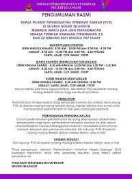 A penternak dan pengusaha industri asas ternak yang berkaitan. Jabatan Perkhidmatan Veterinar Negeri Selangor Shah Alam Malaysia Government Organization Facebook