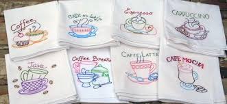 These designs can be good as a gift, or you can enjoy displaying them in your kitchen for people to see. How To Embroidery On Flour Sack Dish Towels Best Tips And Practices Towel Embroidery Designs Embroidery Kitchen Towels Tea Towels Embroidery
