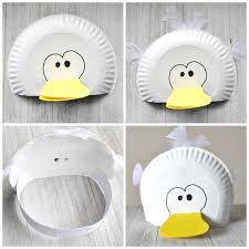 Paper Plate Bird Crafts For Kids Silly Paper Plate Bird Hats Your Kids Will Love Paper Plate Crafts For Kids Preschool Crafts Daycare Crafts