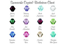 add on swarovski crystal birthstone charm