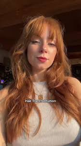 guess im back in my bangs era #hair #hairtransformation #transformatio...