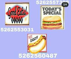We did not find results for: Fast Food Signs Not Mine Bloxburg Decal Codes Bloxburg Food Decals Roblox
