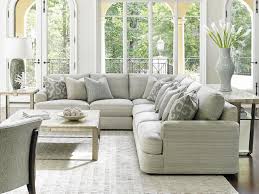 Laurel Canyon Halandale Two Piece Sectional Sofa With Toss Pillows By Lexington At Baer S Furniture Living Room Designs Coastal Living Room Stylish Living Room Furniture