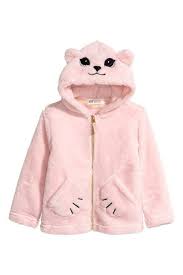 H M Hooded Pile Jacket Kids Outfits Kids Outfits Girls Baby Girl Clothes