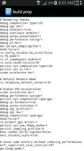The network unlock code allows a phone that is restricted to a single carrier to be unlocked for use in other carrier's networks. Build Prop Tweaks Xda Forums