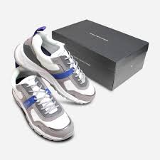 New Tommy Hilfiger Designer Sneakers In White Grey