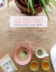 Omg Aloe Vera Is One Of My New Fav Ingredients To Add To A Clay Mask The Combination Of The Soothing Honey And Hy Face Mask Recipe Clay Masks Clay Mask