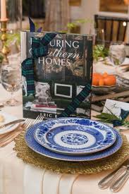 Blue And White Tablescape Book Launch Party Blue And White Client Appreciation Party