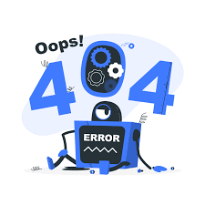 Oops 404 Error With A Broken Robot By Freepik Stories Svg Png Illustration Internet Web Browser Server Robot Robots Concept Concept Robot Illustration