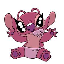 Lilo Stitch Angel Baby Gender Reveal Personalised Background Backdrop  Banner - Etsy