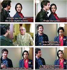 Jake peralta and his diverse, lovable colleagues as they police the nypd's 99th precinct. Eligible Bachelor Brooklyn Nine Nine Quotes Season 1 Episode 1 Pilot Amusementphile Pilotquote Brooklyn Nine Nine Funny Brooklyn Nine Nine Jake And Amy