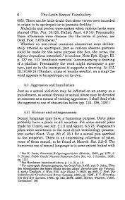 THE LATIN SEXUAL VOCABULARY