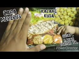 Proses untuk merebus kacang kuda sebenarnya mudah sahaja, rebus sahaja dengan air. Cara Merebus Kacang Kuda