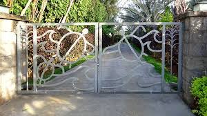 Concrete can be treated with stains or dyes to create a variety of hues and textures or. Decorative Gates Hawaii Gate Decoration Gates And Railings Custom Gates
