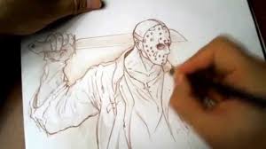 13th jason voorhees art jason voorhees vector jason voorhees silhouette how to draw jason voorhees mask jason voorhees costume jason jason voorhees unmasked drawing funny jason voorhees drawings jason voorhees part 4 drawing jason voorhees drawing anime. Jason Voorhees Drawing Hd Youtube