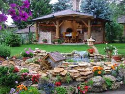 Bucatarie De Vara Simple Landscape Design Backyard Landscaping Designs Contemporary Garden Design