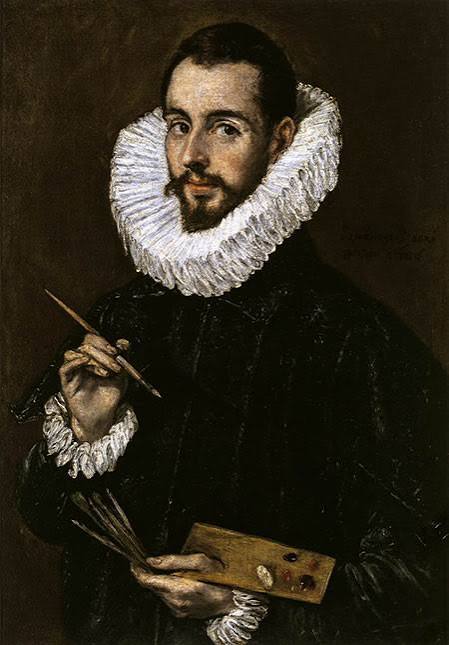 El Greco, Portrait of Jorge Manuel, ca 1603