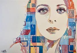 This was so much fun!!! Andrew Andy Geeson tutorials in my mini book. I use  Schminke watercolors. My mini book is a bit less than 5 inches square, hot  pressed watercolor paper.