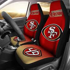 New Fashion Fantastic San Francisco 49ers Car Seat Covers Vota Color San Francisco 49ers 49ers San Francisco 49ers Logo