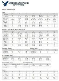 American Eagle Shirt Size Chart Www Bedowntowndaytona Com