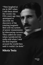How did Nikola Tesla explain magnetism?