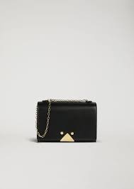 L'élégance rencontre le design contemporain dans la collection de sacs a bandouliere pour femme. Mini Sac En Cuir Lisse A Bandouliere Chaine Femme Emporio Armani