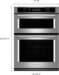 When to use steam bake with kitchenaid oven manual. Kitchenaid 27 Single Electric Convection Wall Oven With Built In Microwave Stainless Steel Koce507ess Best Buy