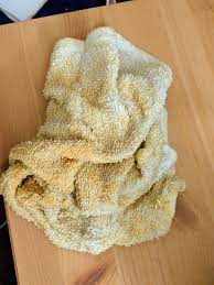 Two year old cum rag. It was a white kitchen towel, once. : r/cumstained