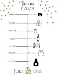 Free wedding itinerary templates and timelines. Free Wedding Timeline Online App Word Or Excel