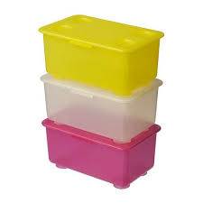 Glis Box Mit Deckel Weiss Hellgrun Blau Ikea Deutschland Cajas Con Tapa Ikea Almacenamiento Pequeno