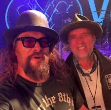 I got off the tractor and beat Jason to a cool one.