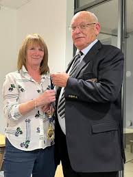 A change of guard at the club as...