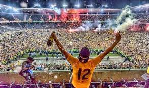 Mundo Fútbol - No, no es un concierto. Es la celebración de la hinchada de Young Boys (Suiza) al invadir la cancha tras coronarse campeón de Liga después de 32 años... | Facebook