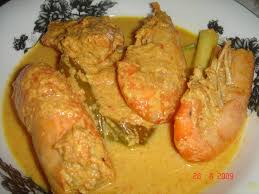 Tuang semua bahan saus dan. Masak Lemak Udang Galah Kakinakl S Blog