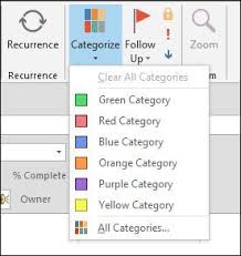 Beginner How To Create Manage And Assign Categories In Outlook 2013 In 2020 Outlook Calendar Outlook Hacks Microsoft Outlook