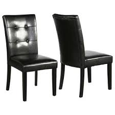 Makeover your dining room online, for less. Btexpert French High Back Tufted Upholstered Dining Chair Set Of 2 Black Faux Leather