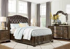 Whittington Cherry 5 Pc King Sleigh Bedroom 1 777 00 Find Affordable Bedroom Sets For Your Home That Will Complement The Rest Of Your Furniture