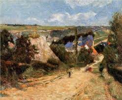 Street In Osny Paul Gauguin Paul Gauguin Gauguin Osny