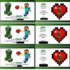 Here are more free valentine's day freebies! Free Valentine Printables For Boys And Girls Minecraft Big Hero 6 And Much More