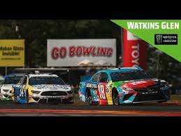 What time does the go bowling at the glen start? Monster Energy Nascar Cup Series Full Race Gobowling At The Glen Youtube