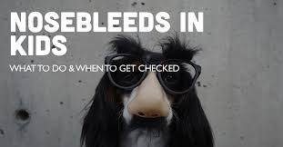 This type of nosebleed tends to be heavier, and it can be more difficult to stop the bleeding. Nosebleeds In Kids What To Do When To Get Checked