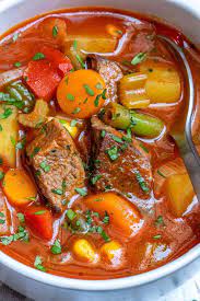 Homemade Vegetable Beef Soup Recipe Beef Soup Recipes Homemade Vegetable Beef Soup Homemade Beef Stew Recipes