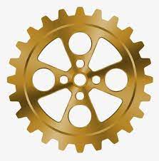 Gold Internal Geometry Gear Parts Gear Gold Geometry Png And Vector With Transparent Background For Free Download Geometry Clip Art Gears