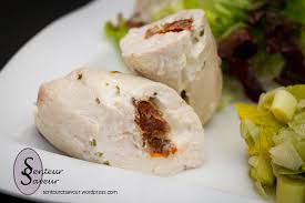 Ballotine De Poulet Farci Au Boursin Et Aux Tomates Sechees Poulet Farci Ballotine De Poulet Et Recettes De Cuisine