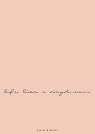 Life Like A Daydream Quote Prints Large Pink Wall Art Black And White Artwork Modern Quotes Digital Download Daydreaming Quotes Modern Quotes Quote Prints