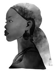 Ebony Beauty Stock Illustrations
