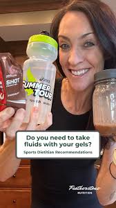 Are you drinking fluids with your gels?! , The majority of gels need fluid  to dilute the concentrated carbohydrates in order for our stomach to  tolerate them and aid in easy digestion of our fuel. , ...